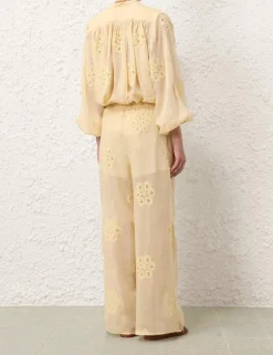 Acadian Embroidered Pant