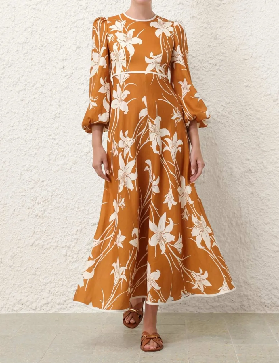 Acadian High Neck Dress