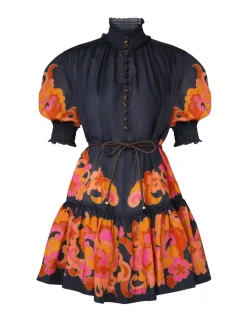 Acadian Lantern Mini Dress