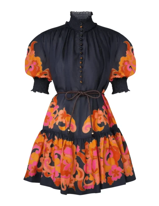 Acadian Lantern Mini Dress