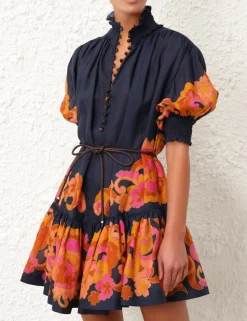 Acadian Lantern Mini Dress