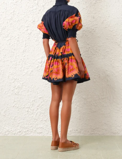 Acadian Lantern Mini Dress