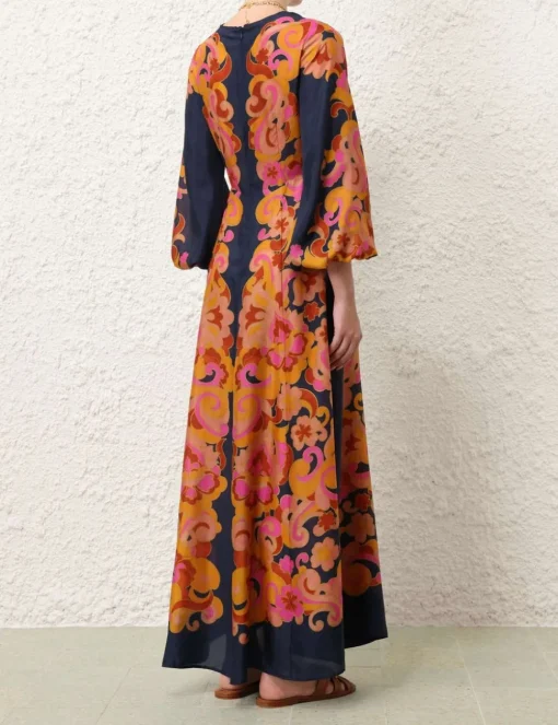 Acadian Long Sleeve Maxi Dress