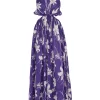 Acadian Ruffle Maxi Dress