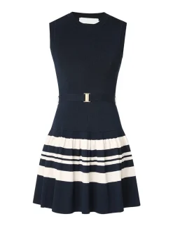 Acadian Stripe Mini Dress