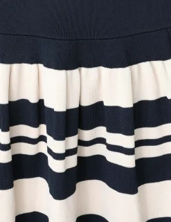 Acadian Stripe Mini Dress