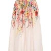 Alight Basque Midi Skirt