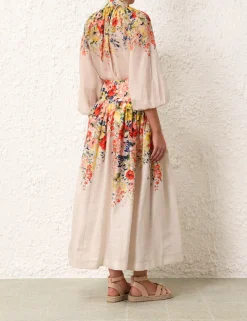 Alight Basque Midi Skirt