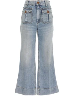 Alight Cropped Flare Jean