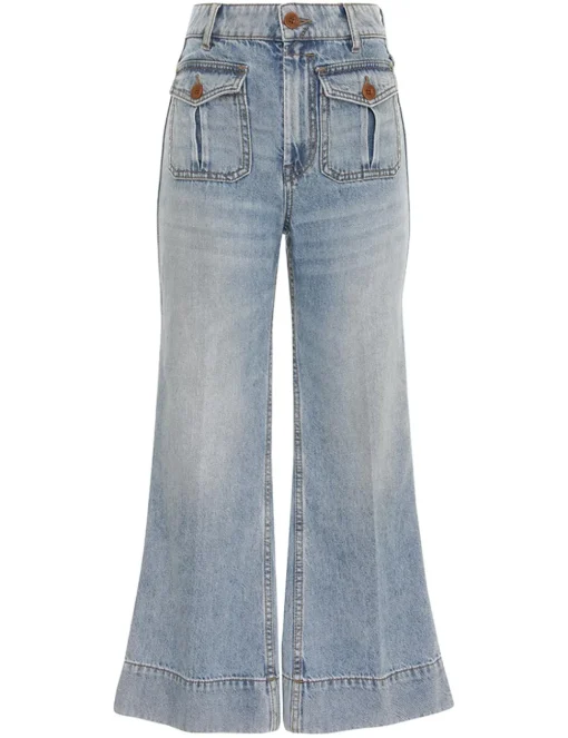 Alight Cropped Flare Jean