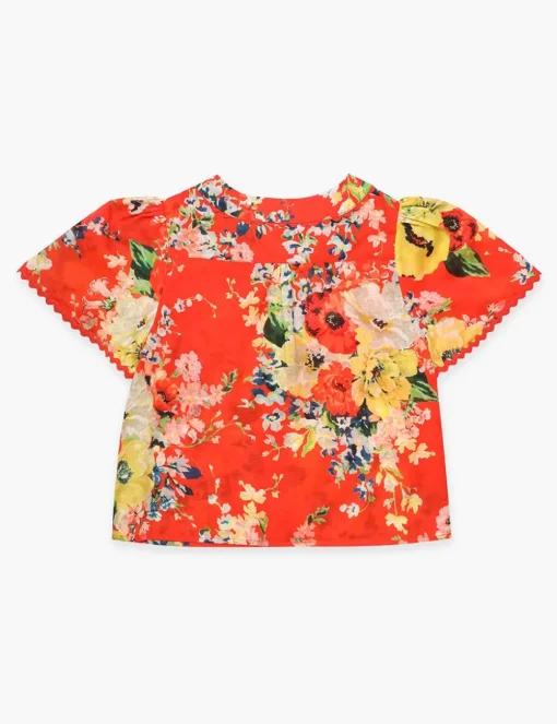 Alight Flutter Sleeve Top