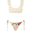 Alight Frill Knit Scoop Bikini