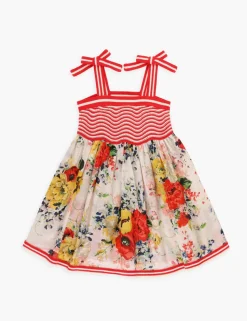 Alight Knit Top Woven Dress