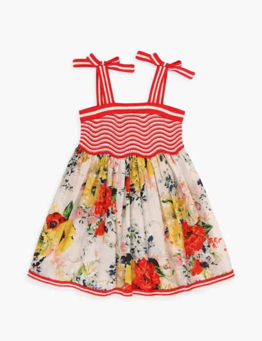 Alight Knit Top Woven Dress