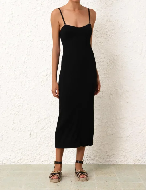 Alight Panelled Column Dress