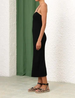 Alight Panelled Column Dress