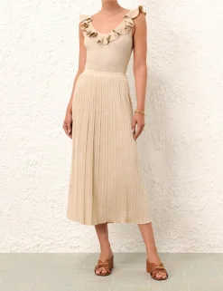 Alight Rib Midi Skirt