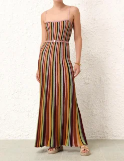 Alight Stripe Midi Dress
