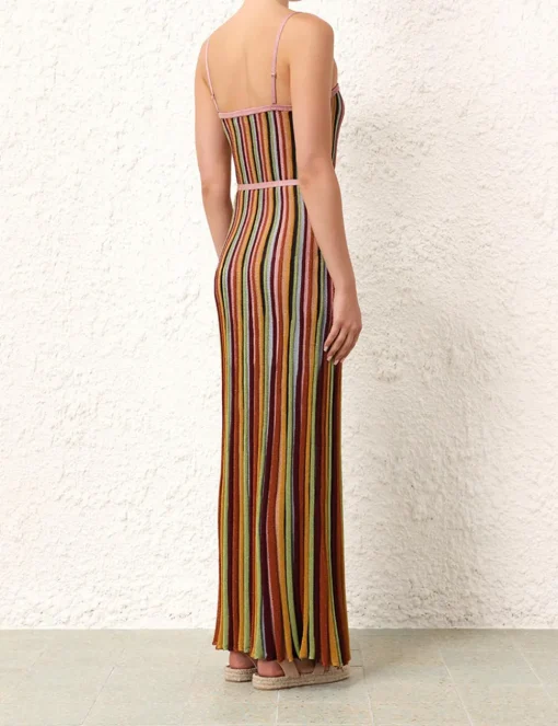Alight Stripe Midi Dress
