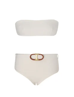 Alight Textured Boyleg Bikini