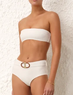 Alight Textured Boyleg Bikini