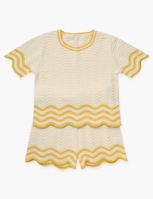 Alight Textured Knit Tee