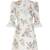 Applique Mini Dress