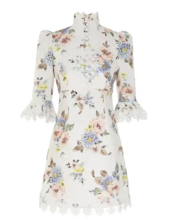Applique Mini Dress
