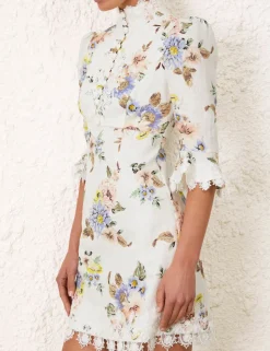 Applique Mini Dress