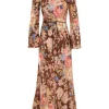 August Bias Long Dress