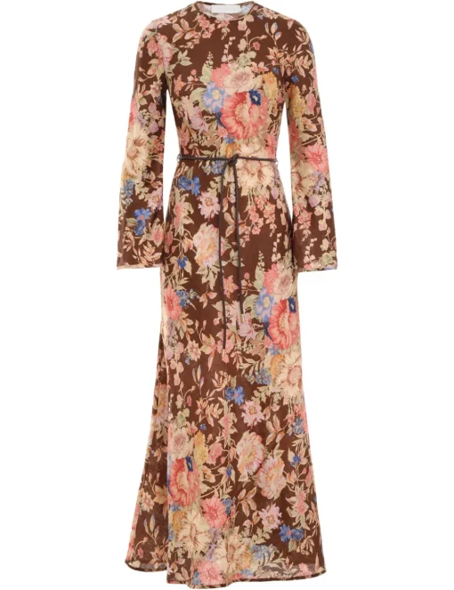 August Bias Long Dress