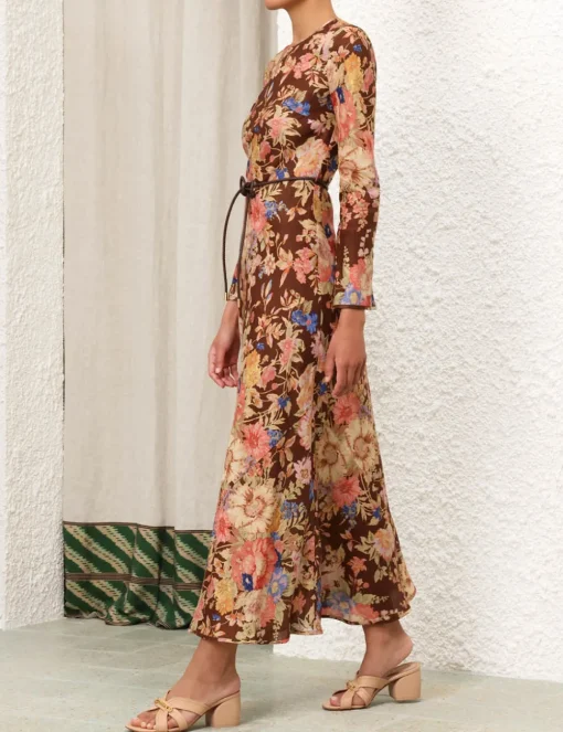 August Bias Long Dress