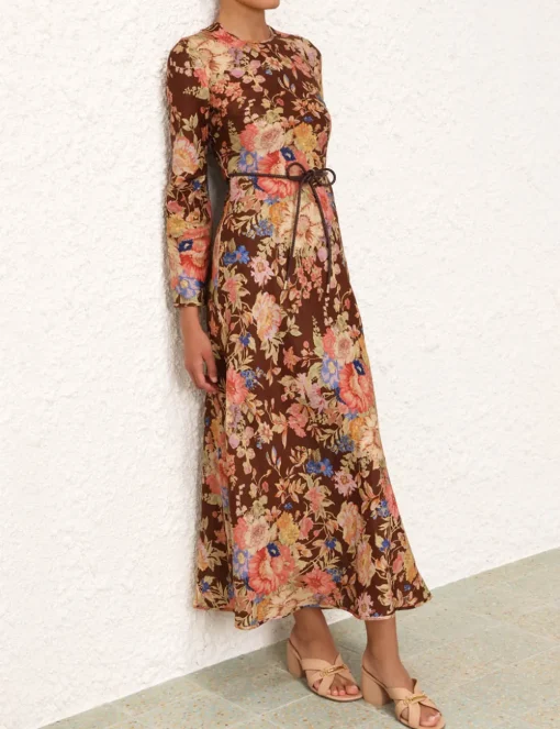 August Bias Long Dress