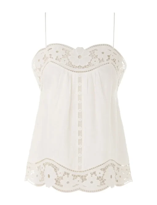 August Broderie Cami