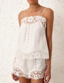 August Broderie Cami