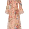 August Broderie Midi Dress