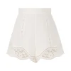 August Broderie Shorts
