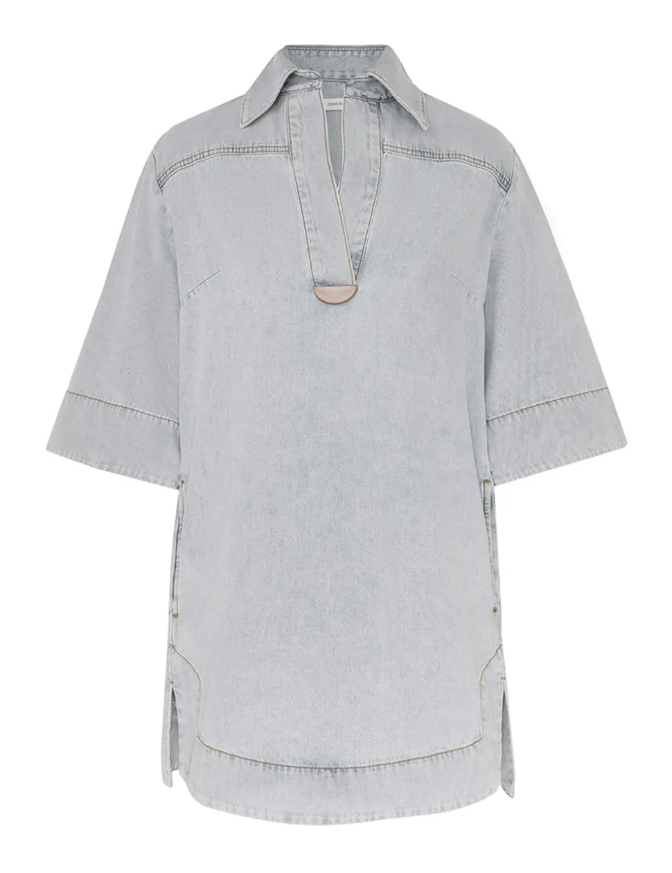 August Denim Tunic Dress