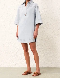 August Denim Tunic Dress