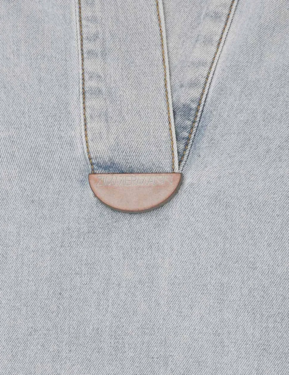 August Denim Tunic Dress