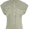 August Denim Utility Shirt