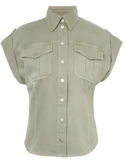 August Denim Utility Shirt