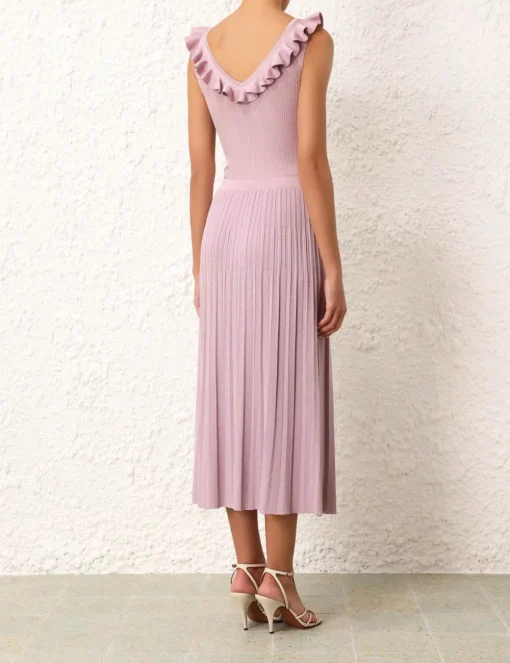 August Frill V-Neck Top