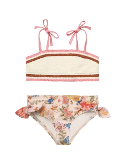 August Knit Bandeau Bikini