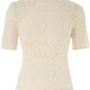 August Lace Knit Tee