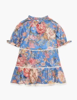August Puff Sleeve Mini Dress