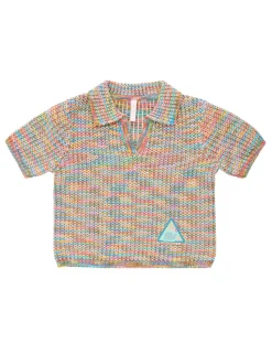 August Textured Knit Polo