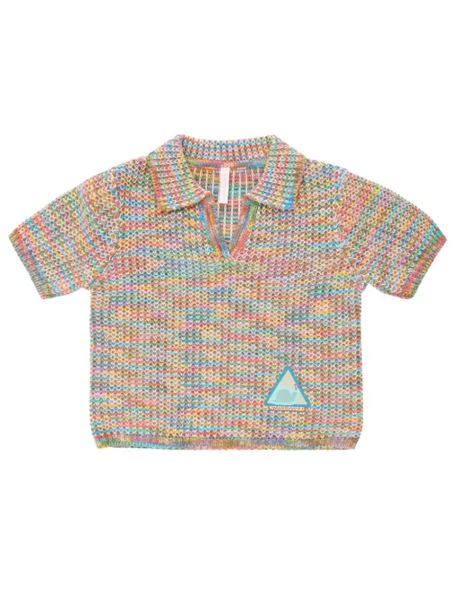 August Textured Knit Polo