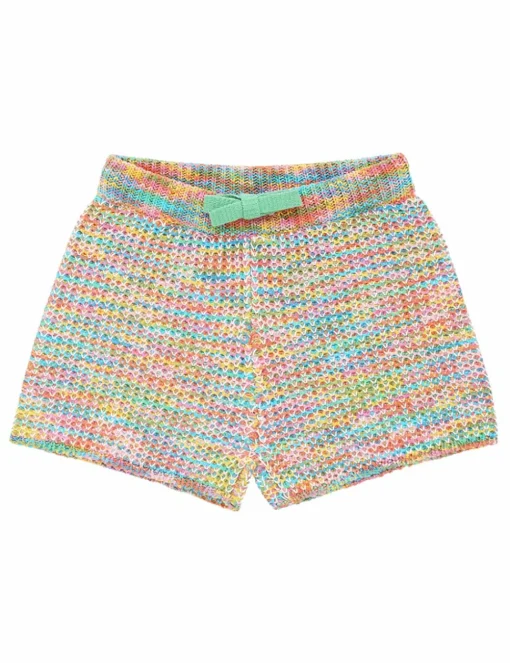 August Textured Knit Shorts