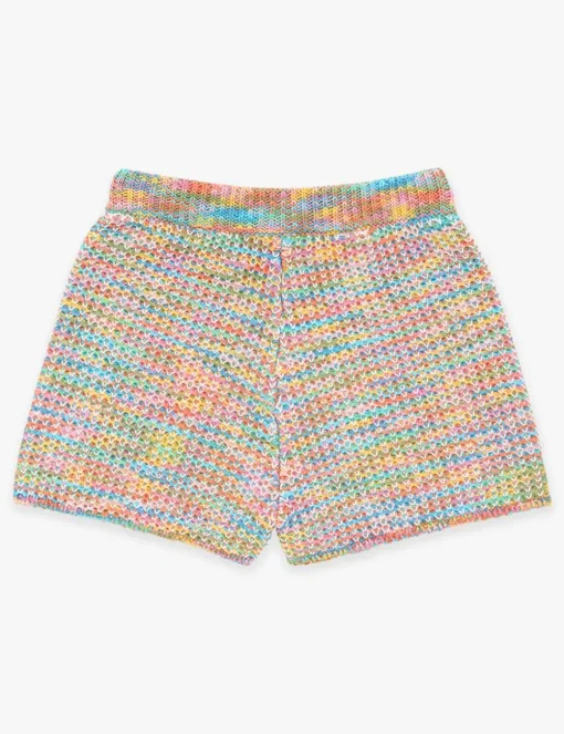 August Textured Knit Shorts